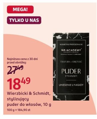 Stylizujący puder do włosów, 10 g promocja w Rossmann