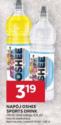 Napój Oshee Sports Drink promocja w Stokrotka