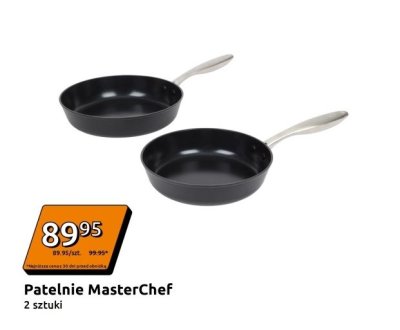 Patelnie MasterChef 2 sztuki promocja w Action