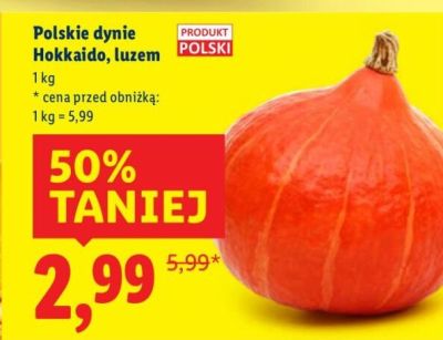 Dynia promocja w Lidl