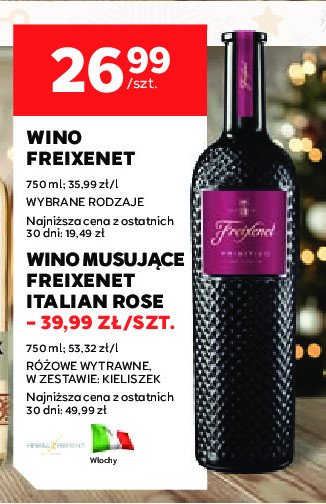 Wino Freixenet italian rose promocja w Stokrotka