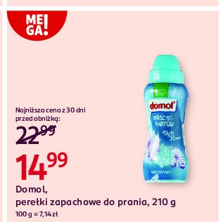Perełki do prania mystic flower Domol promocja w Rossmann