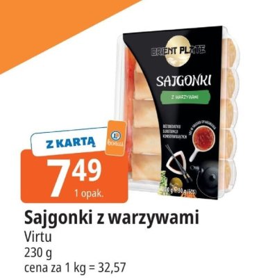 Sajgonki z warzywami Virtu promocja w Leclerc