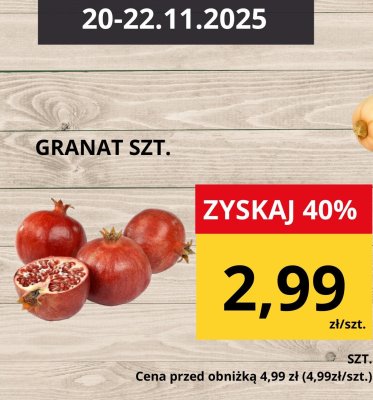 Granat luz promocja w Supeco