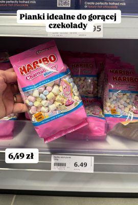 Pianki marshmallows Haribo Chamallows Minis promocja w Action