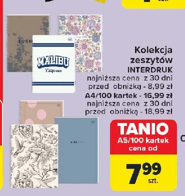 Zeszyt a5/100k. Interdruk promocja w Carrefour Market