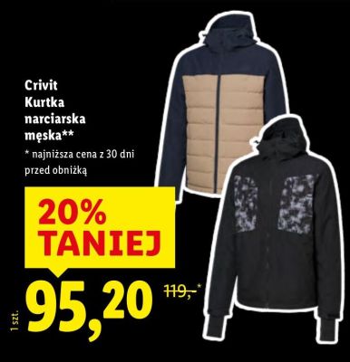 Kurtka narciarska męska  promocja w Lidl