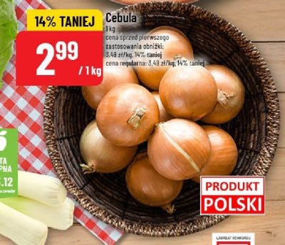 Cebula promocja w POLOmarket