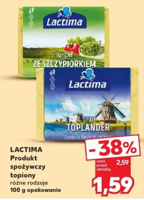 Produkt spożywczy topiony różne rodzaje promocja w Kaufland