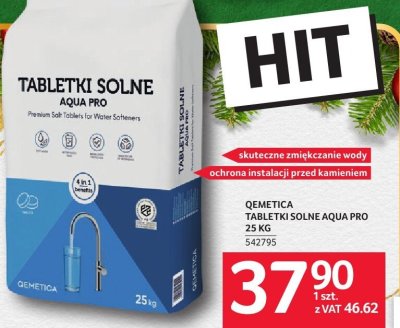 Tabletki solne Aqua Pro Qemetica promocja w Selgros