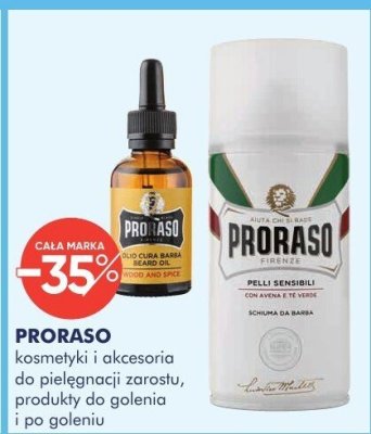 Kosmetyki PRORASO kosmetyki i akcesoria do pielęgnacji zarostu, produkty do golenia i po goleniu promocja w Super-Pharm