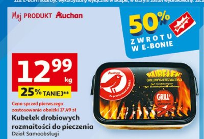 Kubełek grillowych rozmaitości Auchan promocja