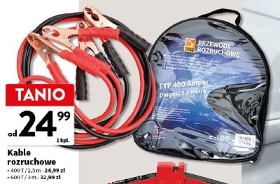 Kable rozruchowe 400T/2,5 m promocja w Intermarche