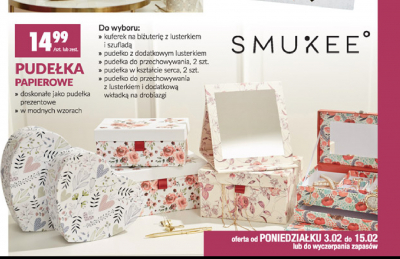 Pude艂ka do przechowywania Smukee promocja