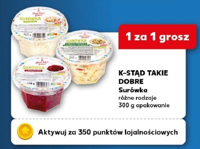 Surówka różne rodzaje promocja w Kaufland