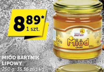 Miód Bartnik lipowy promocja w Groszek