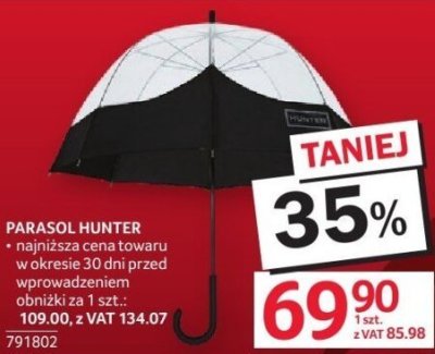 Parasol Hunter promocja w Selgros
