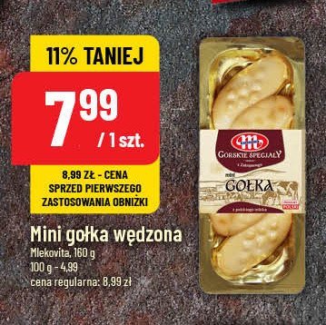 Mini gołka Mlekovita górskie specjały promocja