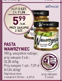 Pasta z grillowaną cukinią i curry Wawrzyniec promocja w Stokrotka