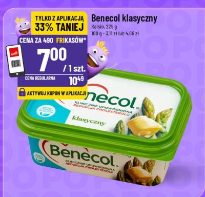 Benecol klasyczny tłuszcz roślinny promocja w POLOmarket