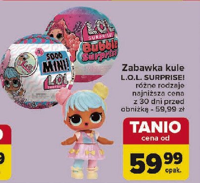 Lalka sooo mini LOL SURPRISE promocja