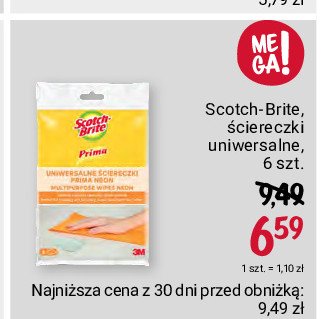 艢cierki uniwersalne prima Scotch-brite promocja