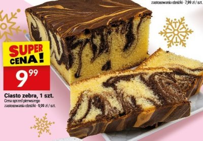 Ciasto zebra, 1 szt. promocja w Twój Market