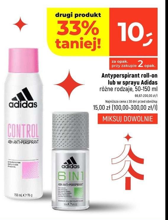 Dezodorant 6in1 Adidas cool & dry Adidas cosmetics promocja w Dealz