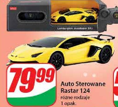 Auto sterowane rastar 1:24 promocja