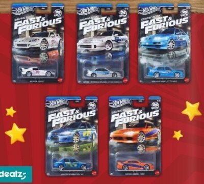 Samochodzik Hot Wheels Fast & Furious różne modele promocja w Dealz