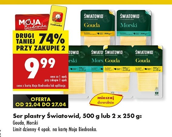 Ser morski plastry 艢wiatowid promocja