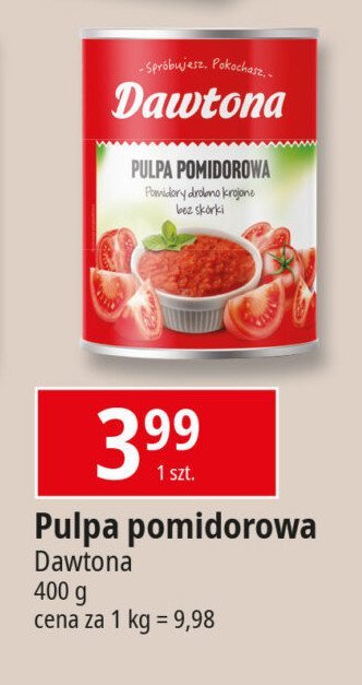 Pulpa pomidorowa Dawtona promocja