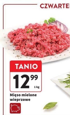 Mięso mielone promocja w Intermarche