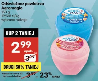 Odświeżacz powietrza Aeromagic 150 g promocja w Delikatesy Centrum