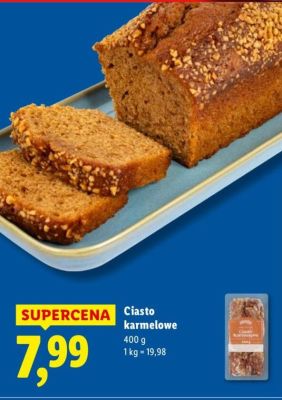 Ciasto karmelowe Janczewscy promocja w Lidl