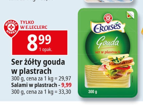 Ser gouda Wiodąca marka croises promocja