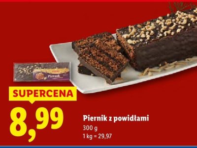 Piernik z powidłami promocja w Lidl