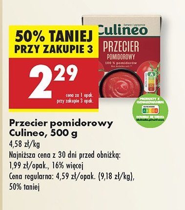 Przecier pomidorowy Culineo promocja
