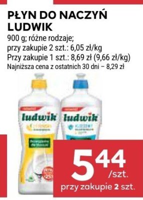 Płyn do naczyń Ludwik promocja w Stokrotka