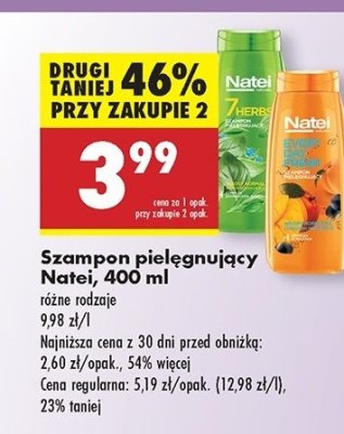 Szampon do w艂os贸w Natei every day fresh promocja