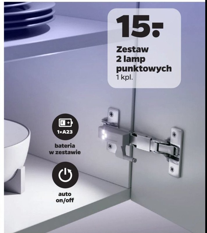 Zestaw lamp punktowych promocja