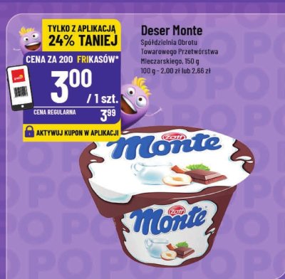 Deser Monte promocja w POLOmarket