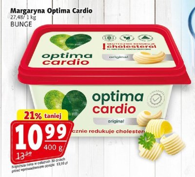Margaryna Optima Cardio promocja w Prim Market