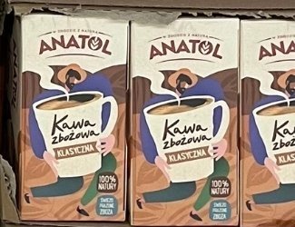 Kawa zbożowa klasyczna expre Anatol promocja w Auchan
