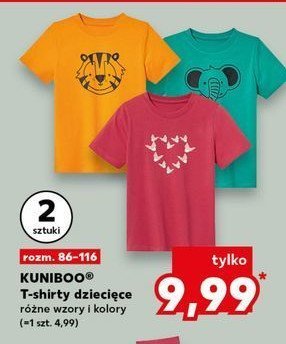T-shirt dzieci臋cy 86-116 cm Kuniboo promocja