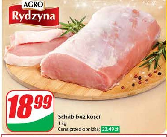 Schab bez kości Agro rydzyna promocja