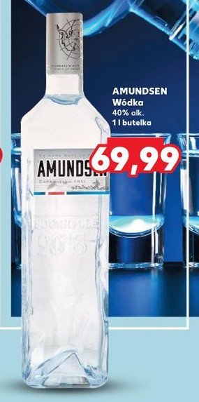 Wódka Amundsen expedition 1911 promocja w Kaufland