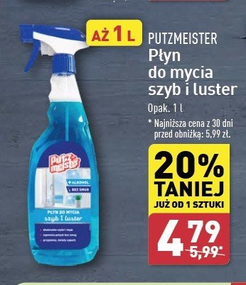 Płyn do szyb classic Putzmeister promocja