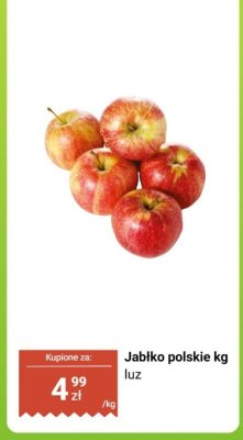 Jabłko polskie luz promocja w Biedronka