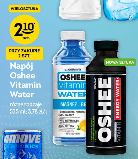 Napój granat Oshee vitamin energy promocja